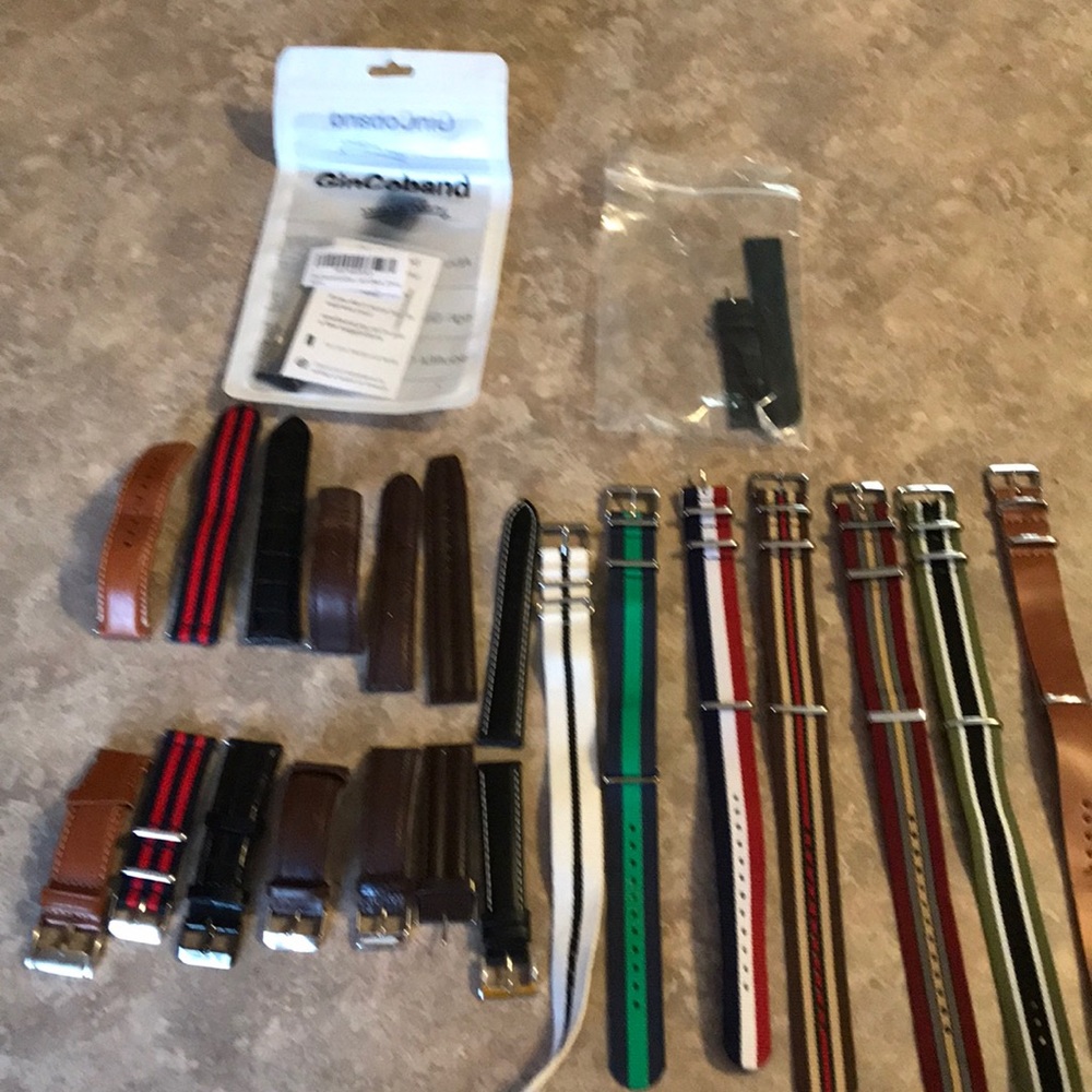 Assorted Watch Straps and Bands